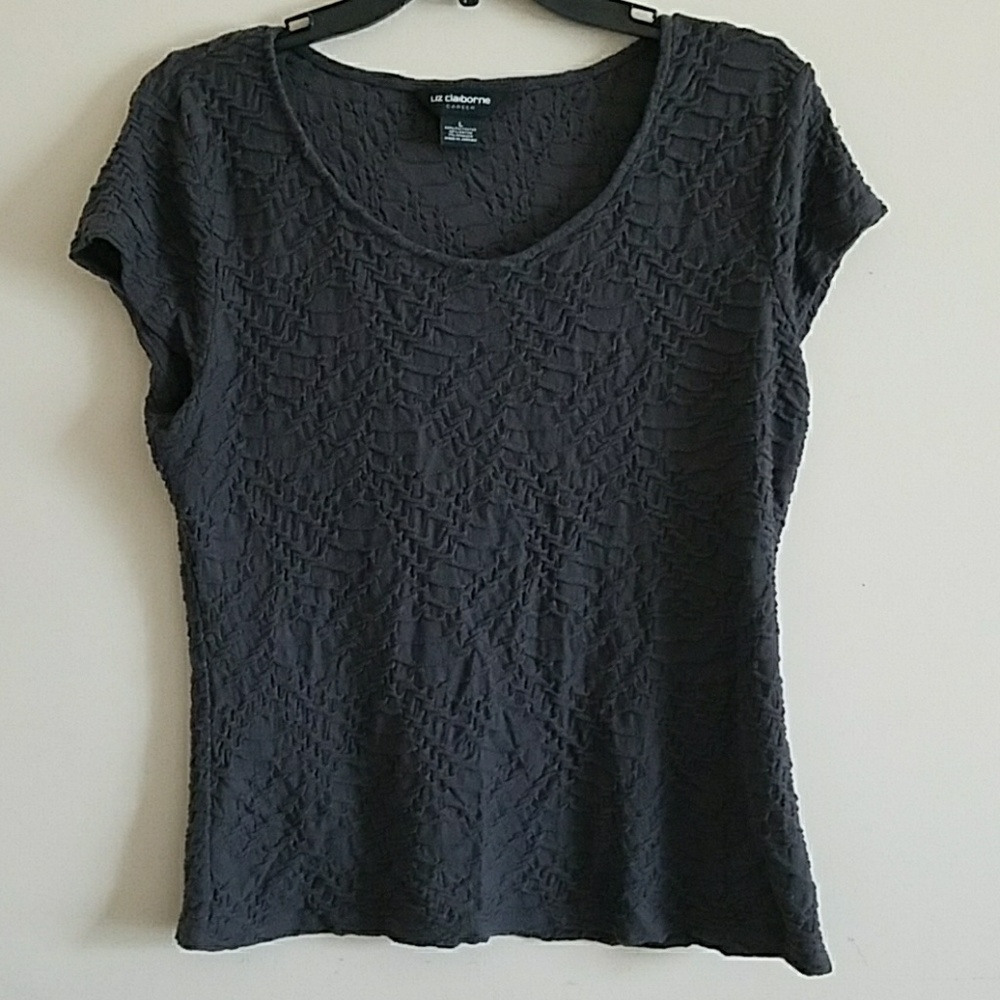 Gray blouse
